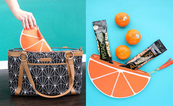 DIY กระเป๋าส้มสุดน่ารัก ไซส์พกพาสะดวก